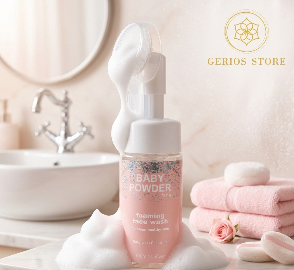 Baby Powder Foaming Face Wash